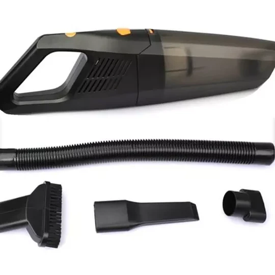 Aspiradora Para Auto 12v, Filtro Lavable Potente Con Luz Led