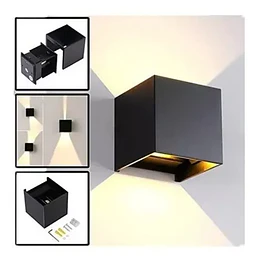 Luz Foco Aplique Para Pared Led Exterior