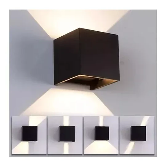 Luz Foco Aplique Para Pared Led Exterior