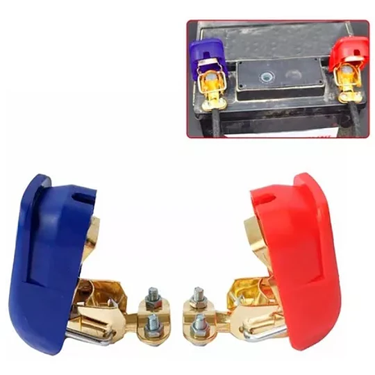 Terminal Conector Bateria 2pcs Positivo Negativo Automotriz
