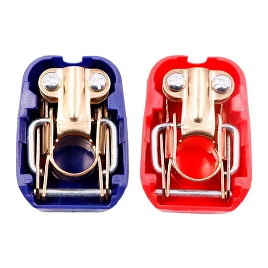 Terminal Conector Bateria 2pcs Positivo Negativo Automotriz