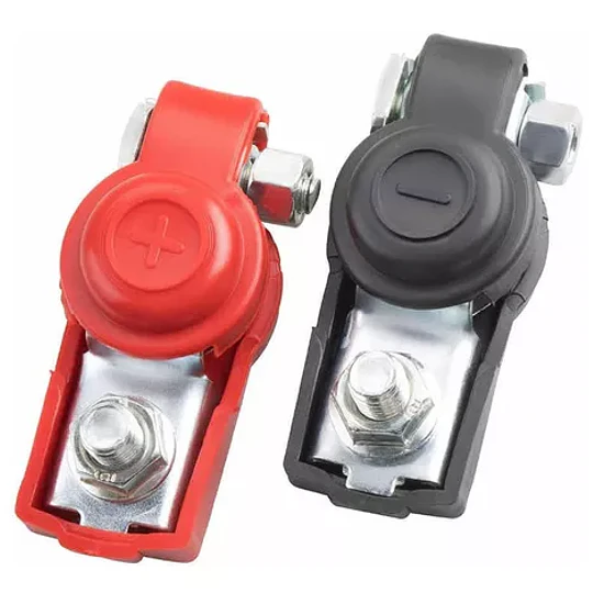 Terminales Bornes Para Batería Auto 12/24v Positivo/negativo