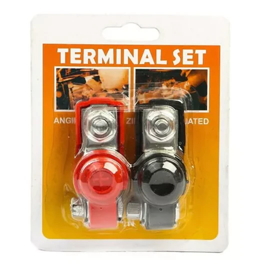 Terminales Bornes Para Batería Auto 12/24v Positivo/negativo