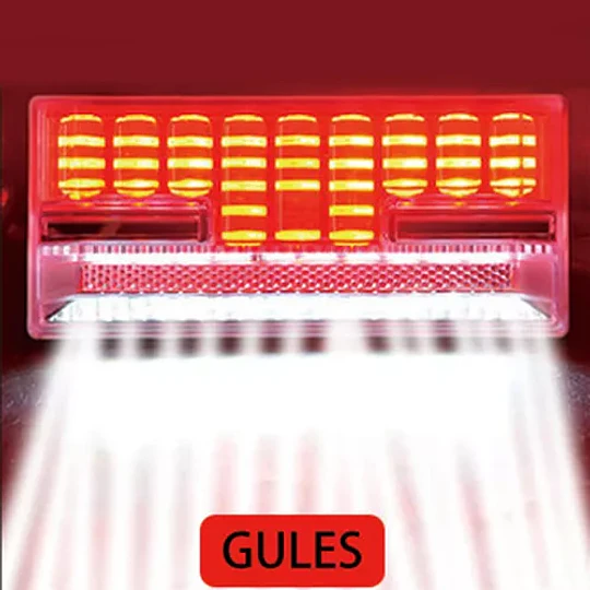 X4 Luces De Camion Luz Roja