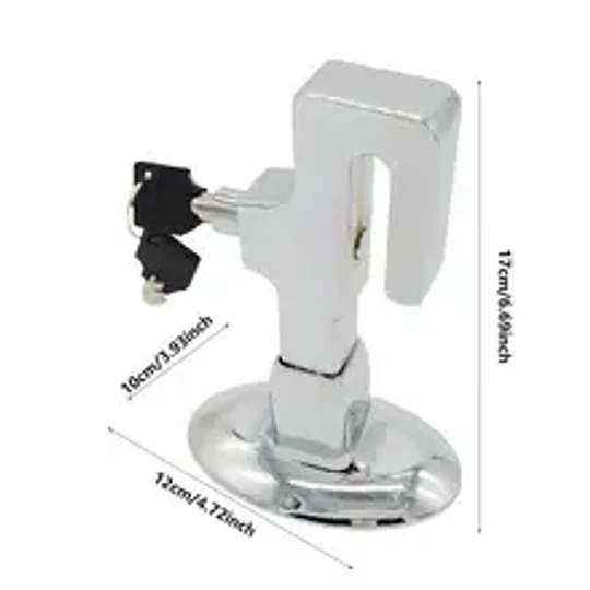 Traba Pedal + Llaves Seguridad Auto Robo 6010e