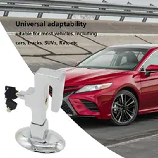 Traba Pedal + Llaves Seguridad Auto Robo 6010e