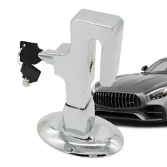 Traba Pedal + Llaves Seguridad Auto Robo 6010e