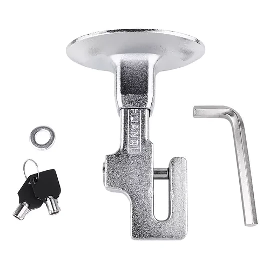 Traba Pedal + Llaves Seguridad Auto Robo 6010e
