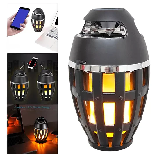 Llama Led Lámpara De Mesa Atmósfera Altavoz Bluetooth Luz