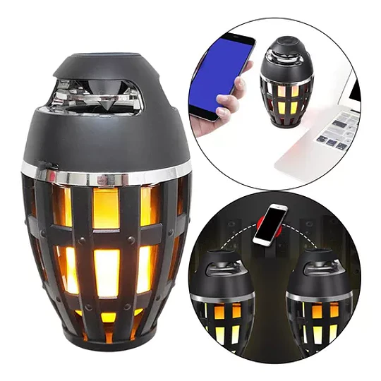 Llama Led Lámpara De Mesa Atmósfera Altavoz Bluetooth Luz