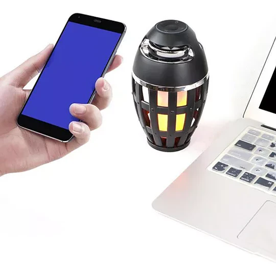 Llama Led Lámpara De Mesa Atmósfera Altavoz Bluetooth Luz