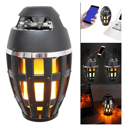 Llama Led Lámpara De Mesa Atmósfera Altavoz Bluetooth Luz