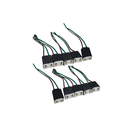 X10 Soquete Conector Ampolletas H7