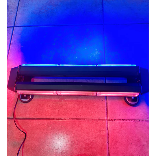 Baliza Led Barra Auto Rojo-azul 50,5 Cm