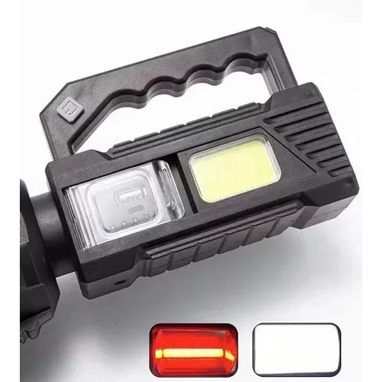 Foco Linterna Led Gigante Alcance 900 Metros Usb Tripode