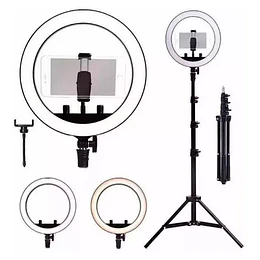 Aro De Luz 26 Cm Fotografia Iluminacion + Tripode 180 Cm
