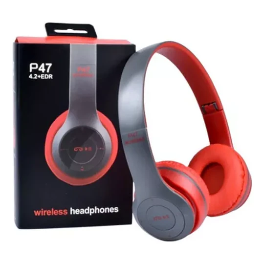 Audifonos Inalambricos Bluetooth Radio Mp3 P47