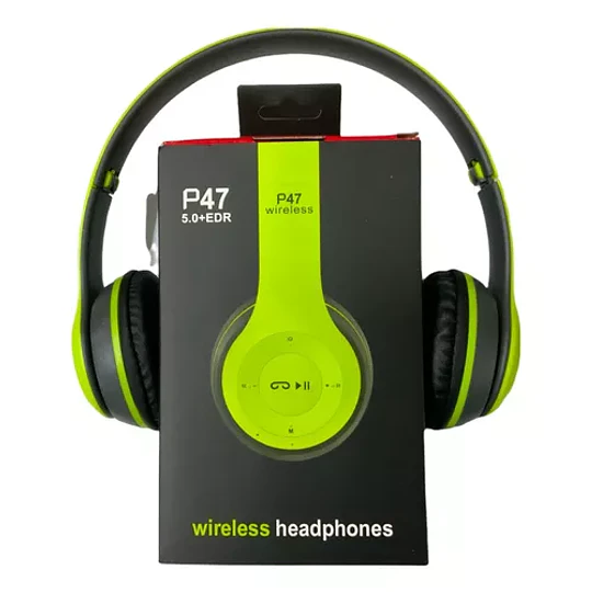 Audifonos Inalambricos Bluetooth Radio Mp3 P47