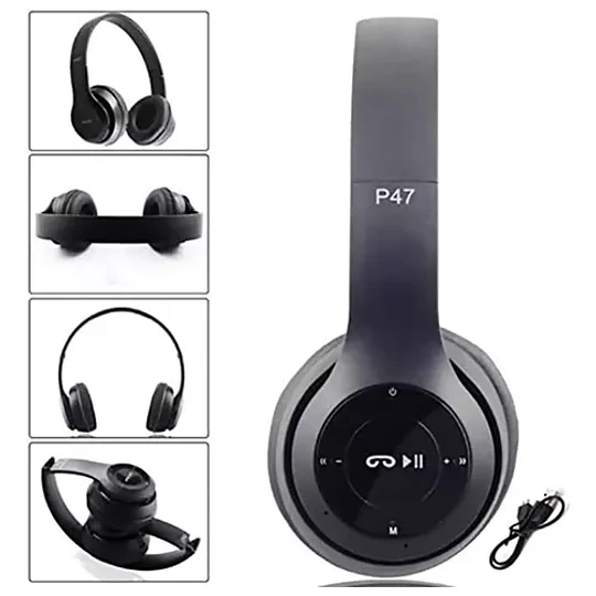 Audifonos Inalambricos Bluetooth Radio Mp3 P47