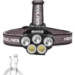 Linterna Led Cintillo Con Sensor Para Cabeza