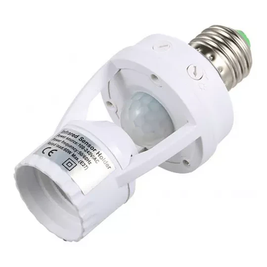 Soquete E27 Con Detector De Movimiento