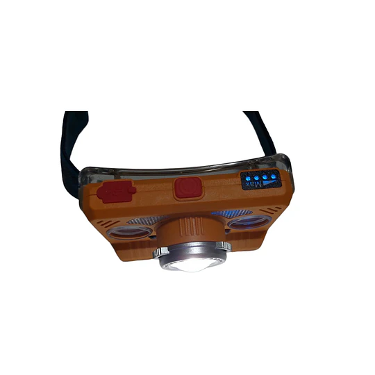 Linterna Frontal Luz Led Camping De Cabeza Con Zoom