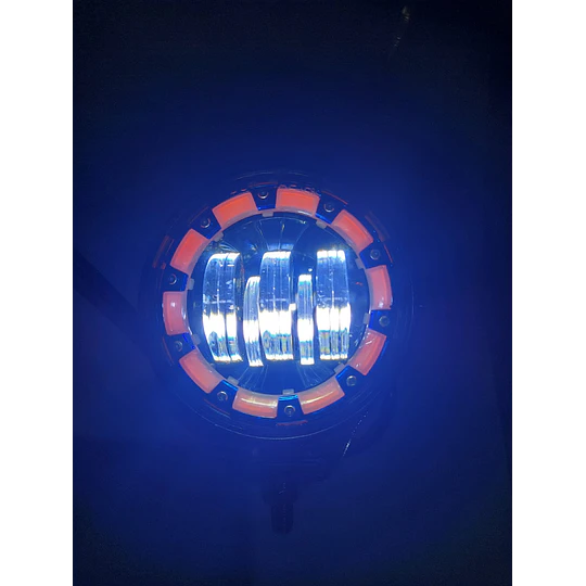 Par Faros Auxiliares Led Ojos De Ángel
