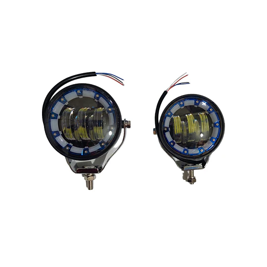 Par Faros Auxiliares Led Ojos De Ángel