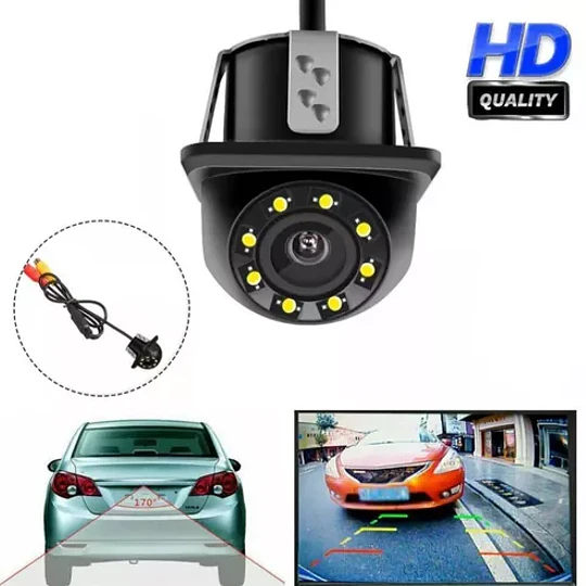 Camara Retroceso Con Led Embutida Para Auto Visión Trasera.