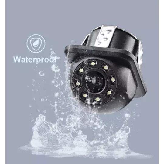 Camara Retroceso Con Led Embutida Para Auto Visión Trasera.