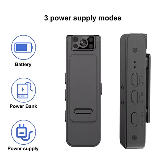 Grabadora De Audio Y Video Wifi Con Visión Nocturna Infrarro