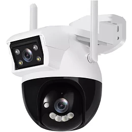 Camara Seguridad Ptz Ir 2k 4.0 Megapixeles De Doble Lente