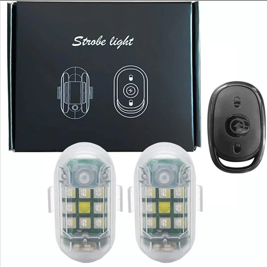 Luces Estroboscópica Led Con Control Remoto Inalámbrico