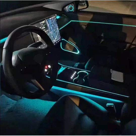 Luz Neon Fotoconductora Para Interior De Auto