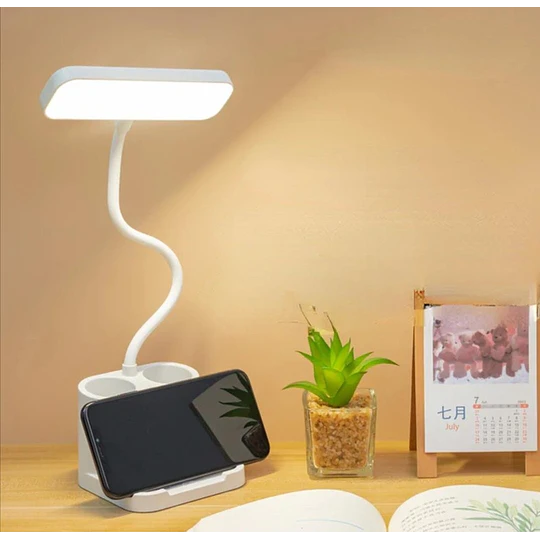 Lámpara Led Táctil Y Recargable De Escritorio Y Mesa
