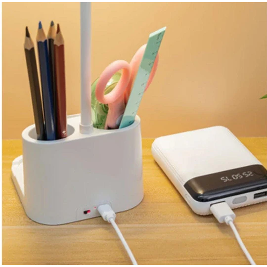 Lámpara Led Táctil Y Recargable De Escritorio Y Mesa