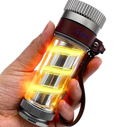 Linterna Led Para Acampar Xpg, Con Atenuación Continua