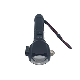 Linterna Led Recargable Usb Rompe Vidrios