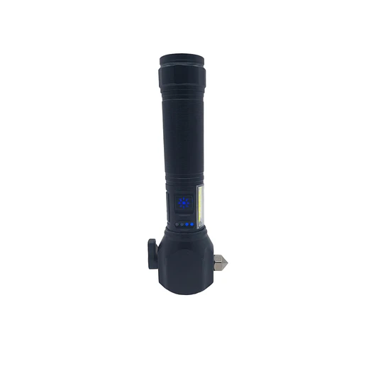 Linterna Led Recargable Usb Rompe Vidrios