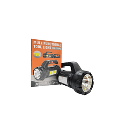 Linterna Recargable 5 En 1 Camping 