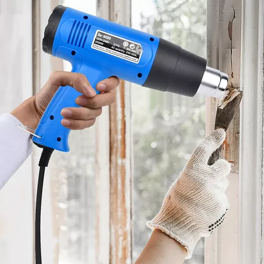 Pistola De Calor Aire Caliente 2000w 300-520 °c