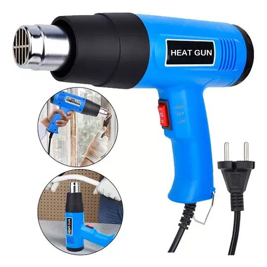 Pistola De Calor Aire Caliente 2000w 300-520 °c