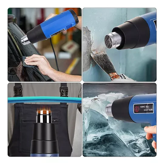 Pistola De Calor Aire Caliente 2000w 300-520 °c