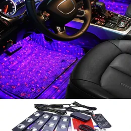 Luces Neon Tiras Neon Luces Interior Auto Accesorio Tuning