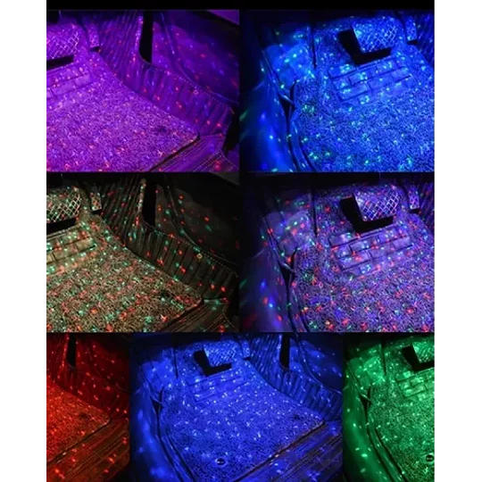 Luces Neon Tiras Neon Luces Interior Auto Accesorio Tuning