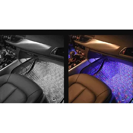 Luces Neon Tiras Neon Luces Interior Auto Accesorio Tuning