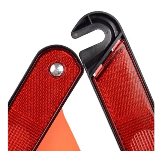Triangulo De Emergencia Seguridad Reflectante Plegable Autos
