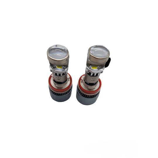Kit Turbo Foco Led Lupa Auto H8/h9/h11 30.000 Lúmenes