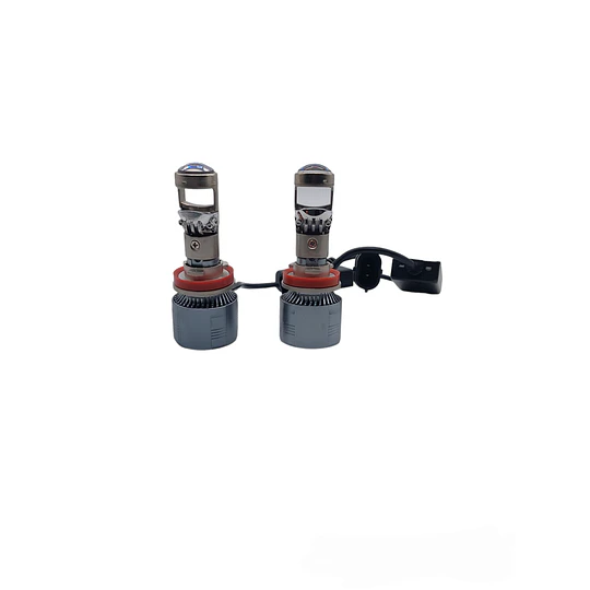 Kit Turbo Foco Led Lupa Auto H8/h9/h11 30.000 Lúmenes