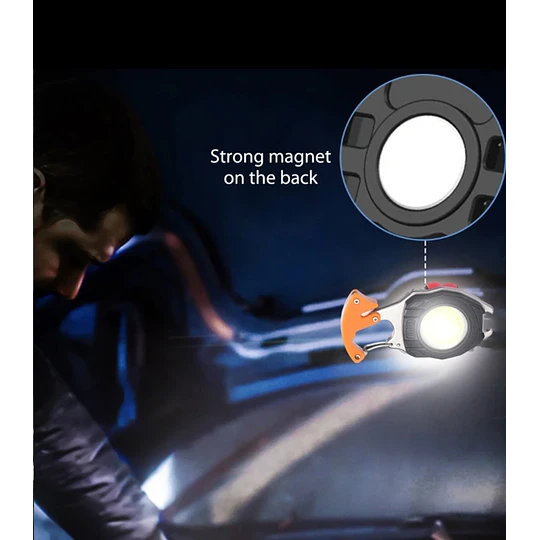 Mini Llavero, Encendedor , Linterna Led Multifuncional